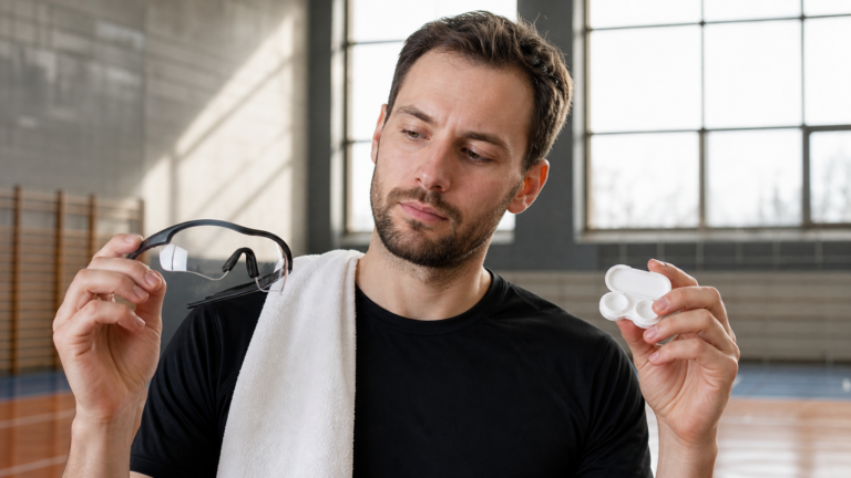 Kontaktlinsen oder Brille beim Sport: Was passt zu welcher Sportart?