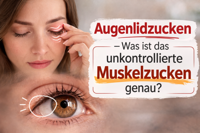 Augenlidzucken – Was ist das unkontrollierte Muskelzucken genau?