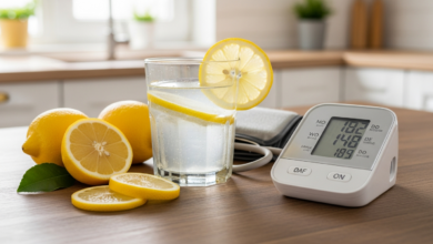 Blutdruck senken mit Zitrone