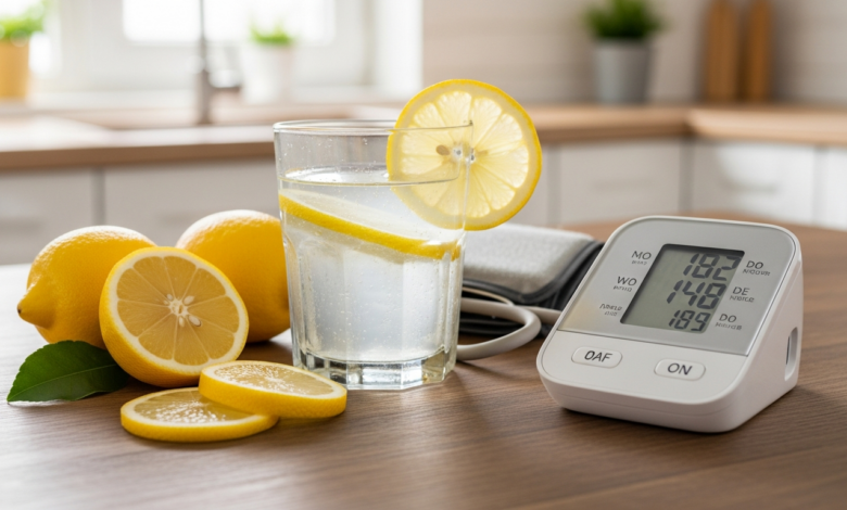 Blutdruck senken mit Zitrone