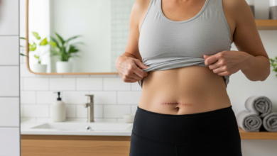 Flacher Bauch nach Hysterektomie