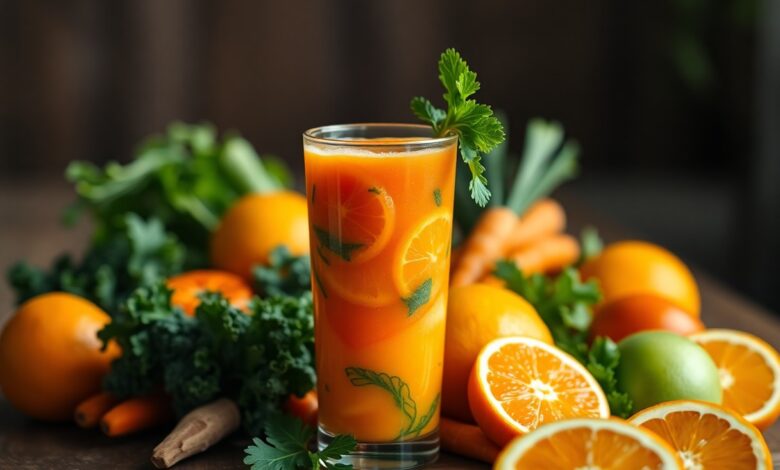 Immunsystem stärken: Saft als Quelle für mehr Abwehrkräfte