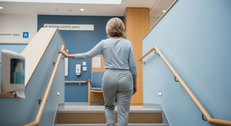 Treppensteigen nach Gebärmutterentfernung: DAS ist wichtig!