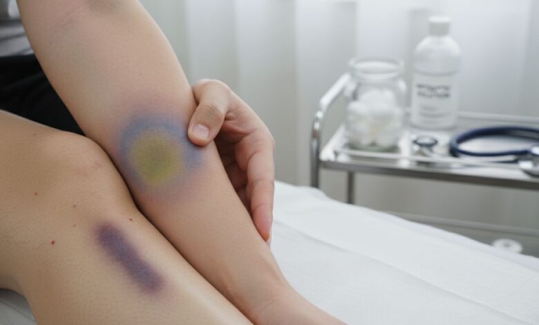 Plötzlich blaue Flecken ohne Grund: Hinweis auf Lipödem?