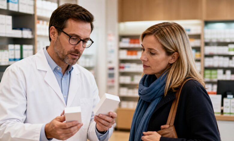 Apothekenberatung zur Kombination von Ibuprofen und Paracetamol