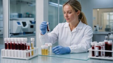 Toxikologische Laboranalyse zum THC-Nachweis