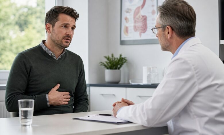 Gastroenterologische Beratung bei unangenehm riechendem Aufstoßen